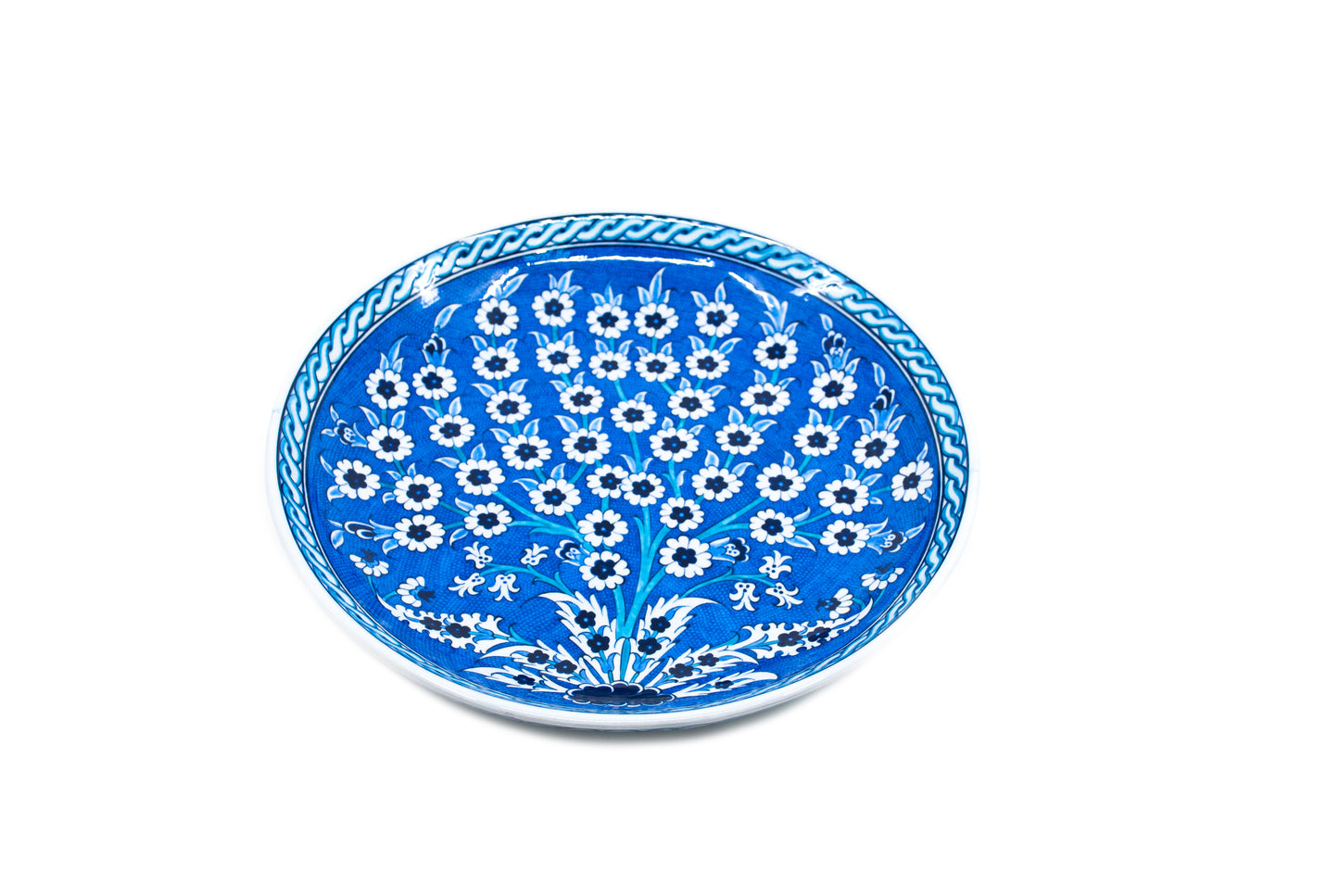TREE OF LIFE IZNIK PLATE