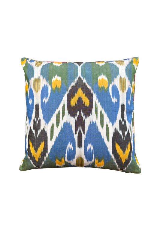 RED POMEGRANATE GREEN SUZANI CUSHION 66620