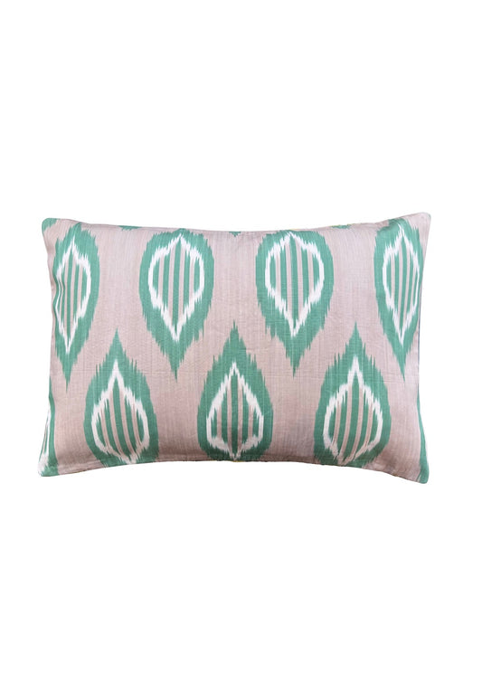 BLUE & GREEN CINTEMANI CUSHION 6664