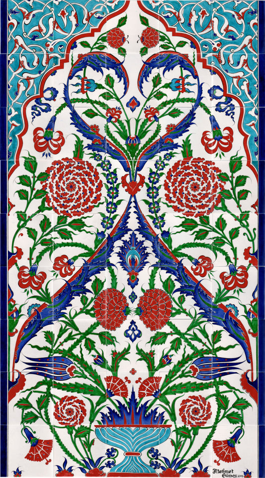 IZNIK TILE PANEL