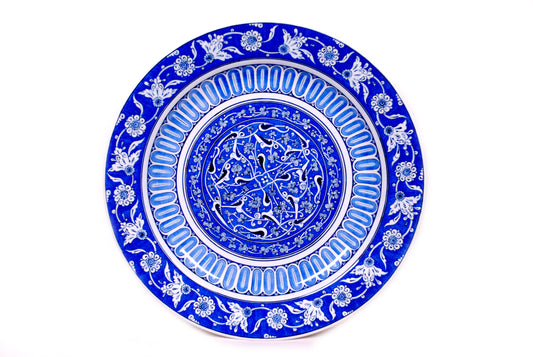 RUMI PATTERN IZNIK PLATE