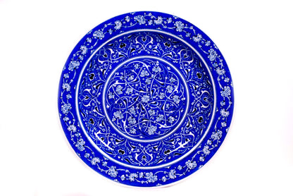 RUMI PATTERN DEEP IZNIK PLATE
