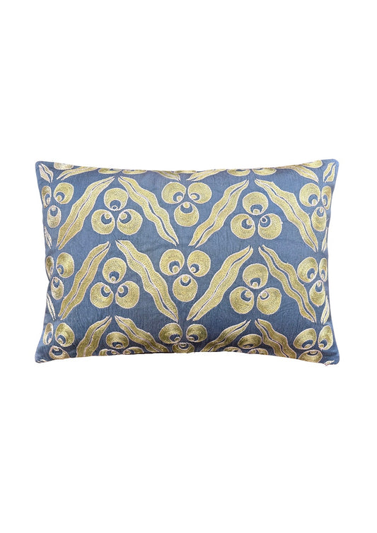 BLUE & GREEN CINTEMANI CUSHION 6664