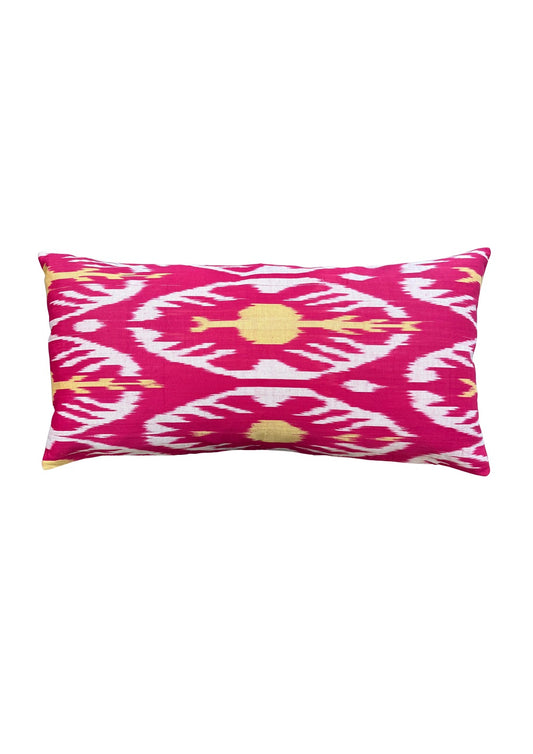 PINK IKAT CUSHION 66611