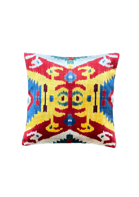 MULTICOLOUR VELVET CUSHION 66622