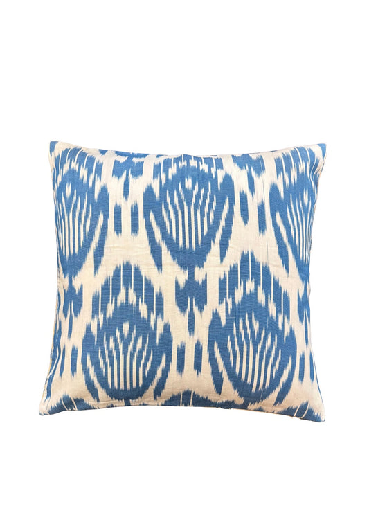 BLUE CINTEMANI SUZANI & IKAT CUSHION 66617