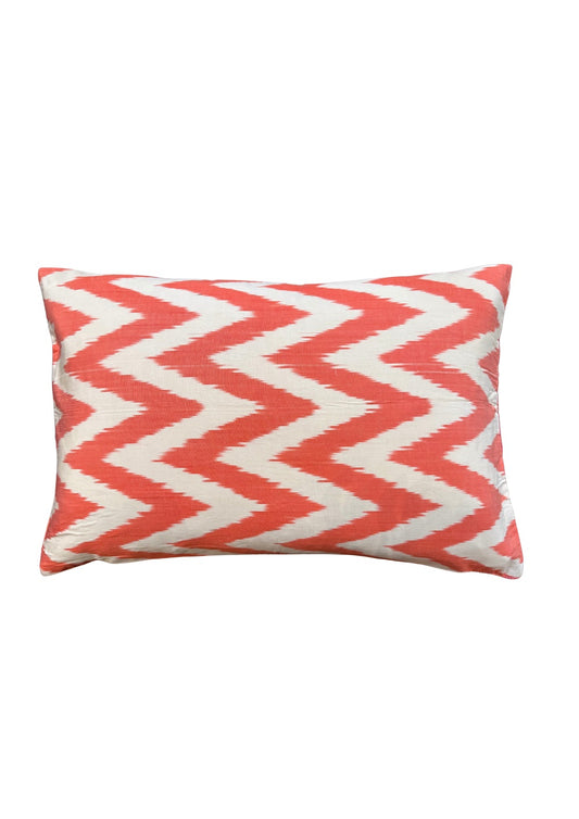 ORANGE & PINK TULIPS CUSHION 6661