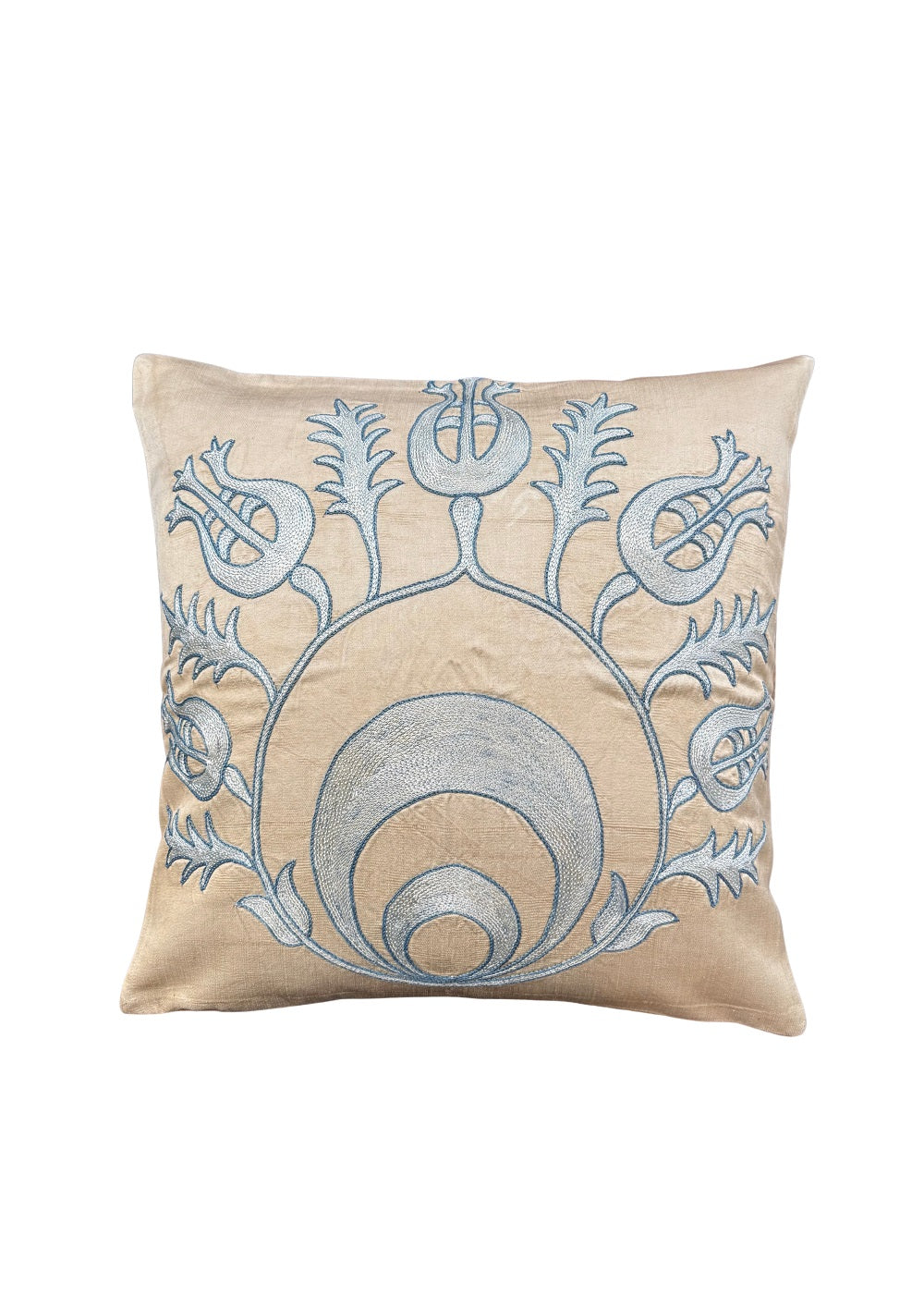 LIGHT BLUE SUZANI CUSHION 66616