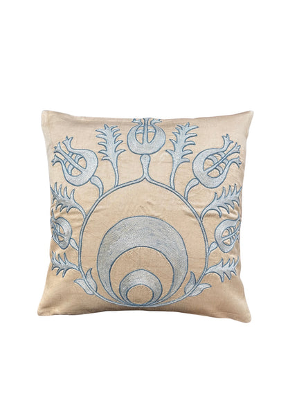 LIGHT BLUE SUZANI CUSHION 66616