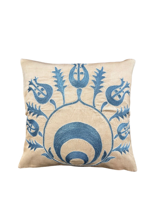 BLUE SUZANI CUSHION 66615
